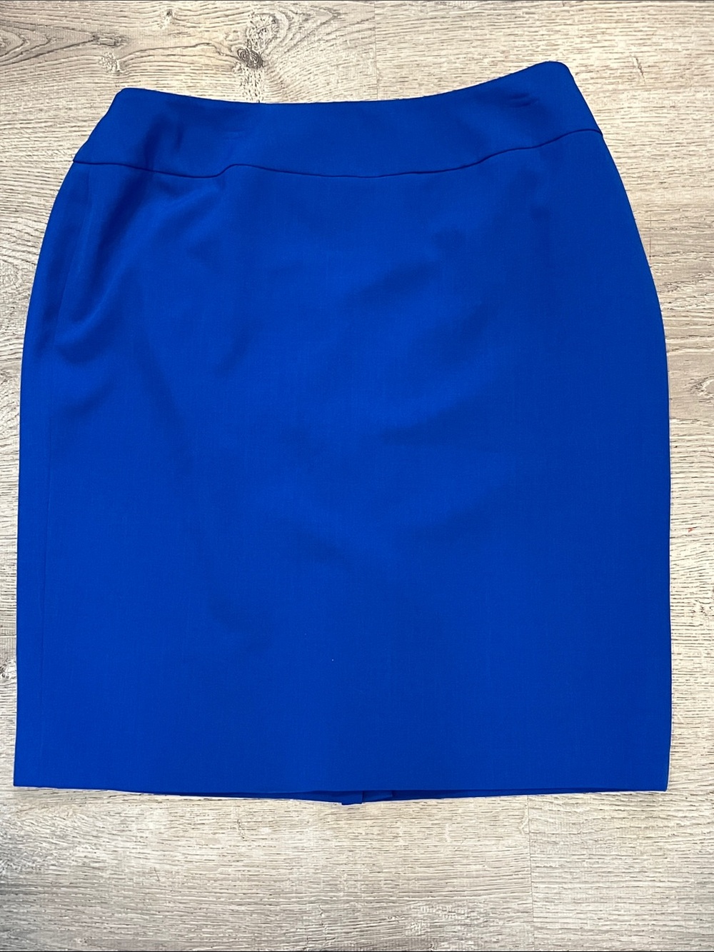 Black Label by Evan Picone Cobalt Blue Pencil Skirt Size 16W